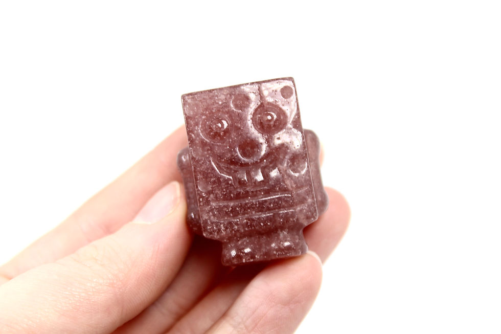Thumbnail: Mini Spongebob Gemstone carvings