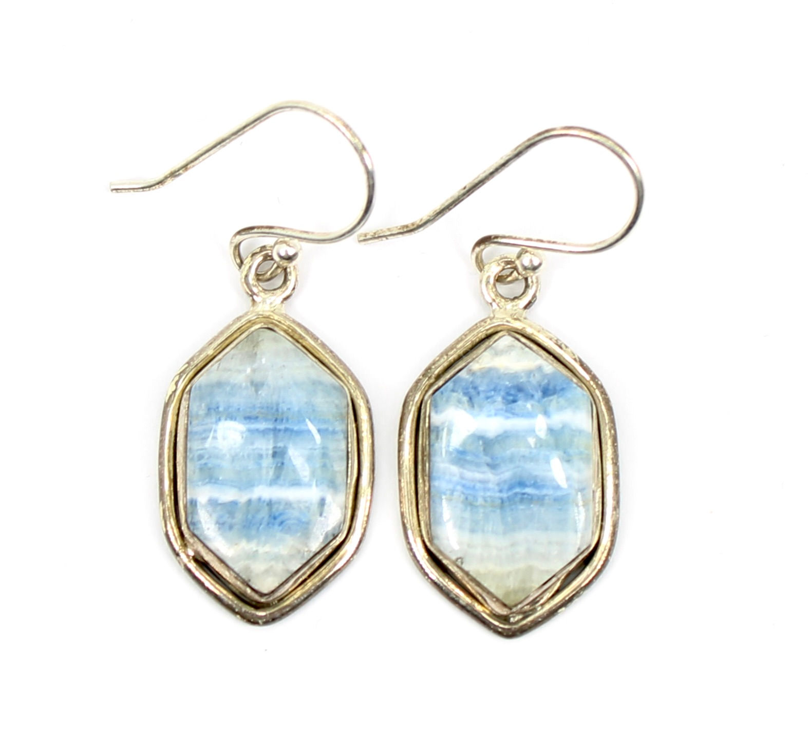 Scheelite 925 Sterling Silver Drop Earrings