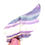 Thumbnail: Rainbow Fluorite Wings and Heart with Stand