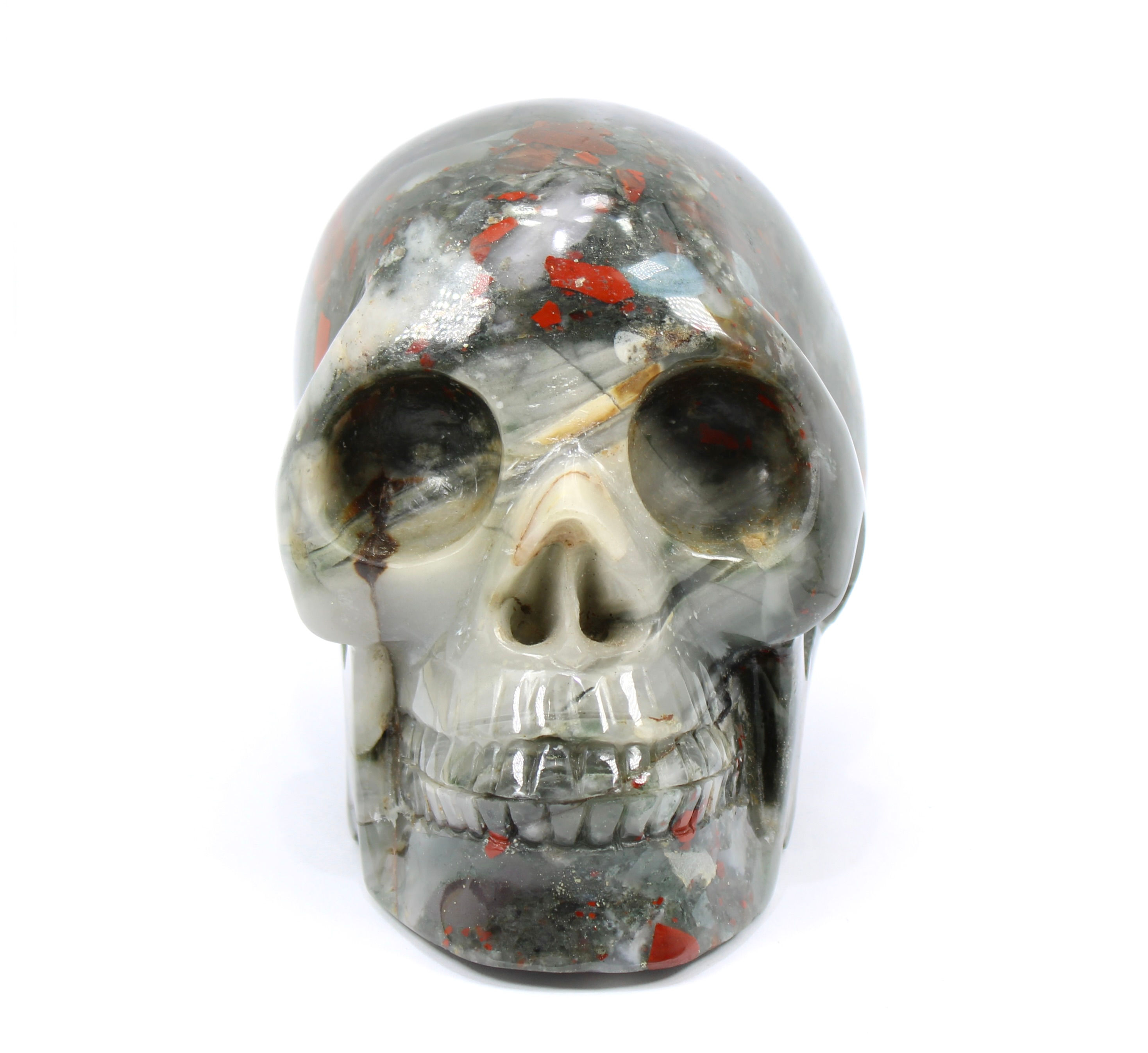 Bloodstone Crystal Skull