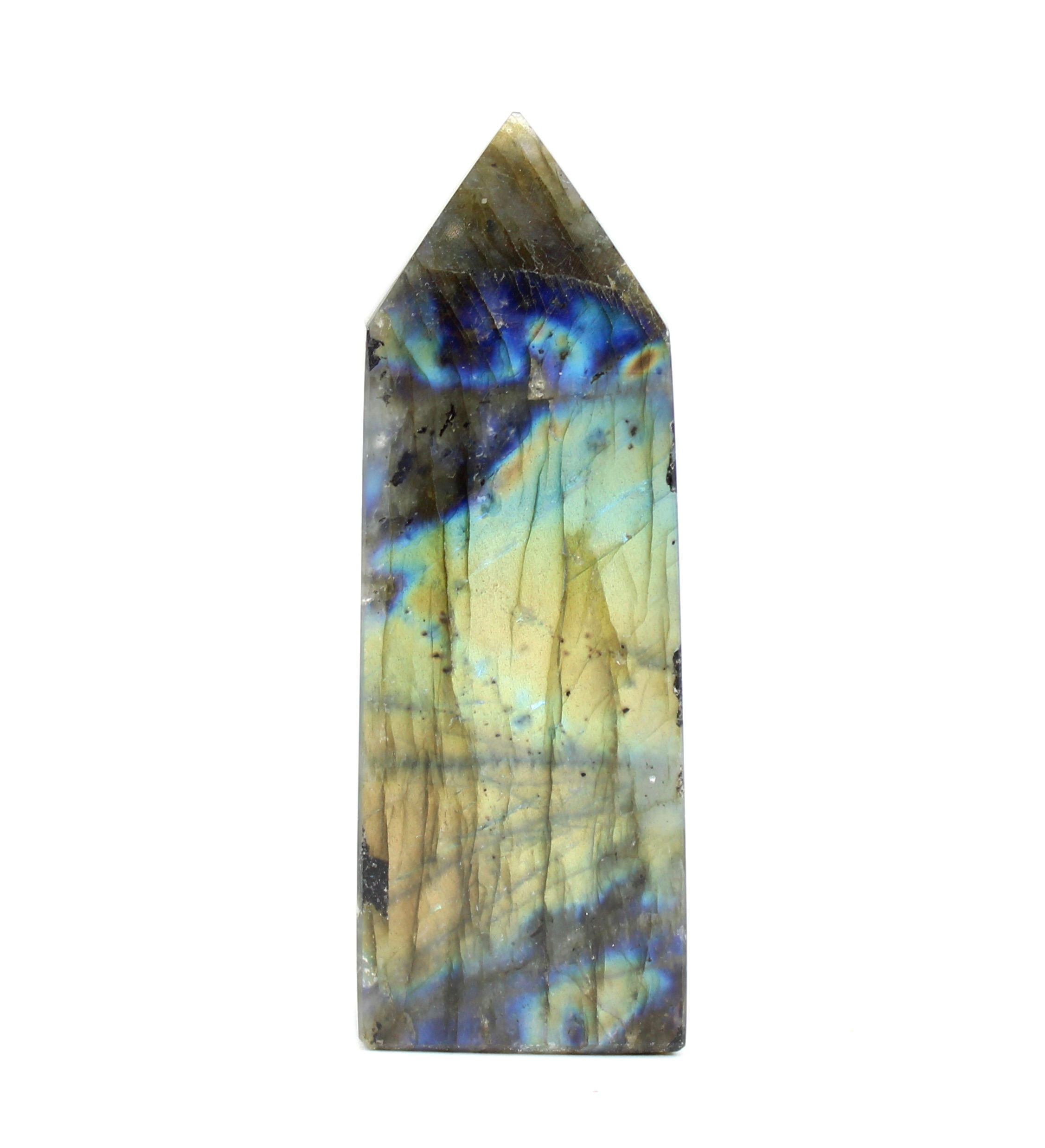 Labradorite Blue and Gold Flash Point