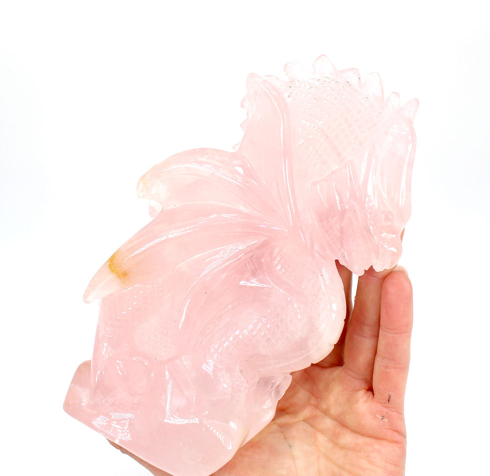 Thumbnail: Rose Quartz Dragon