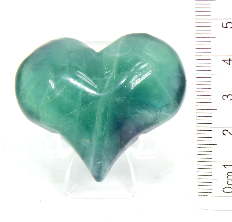 Thumbnail: Rainbow Fluorite Heart