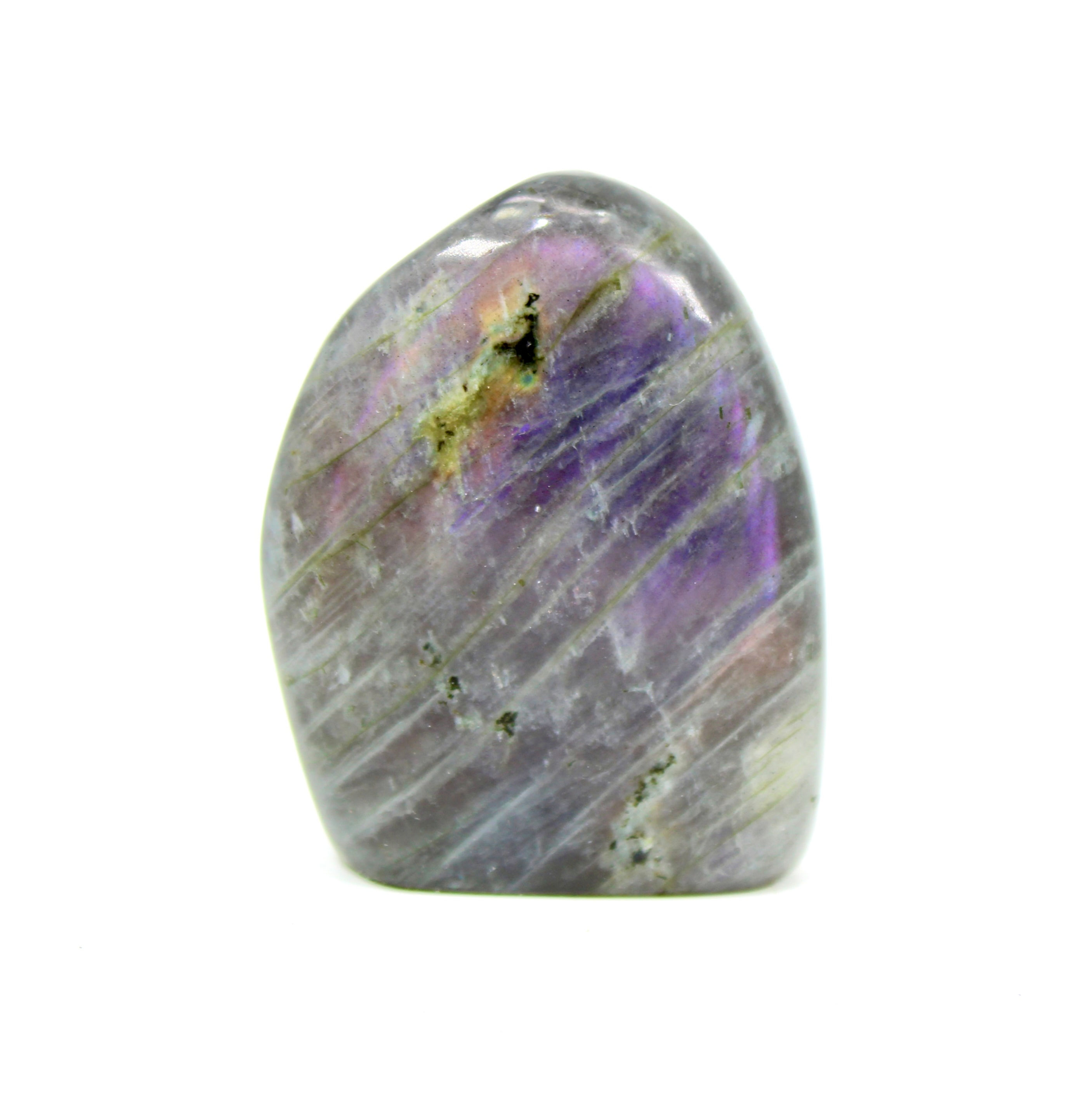 Labradorite Pink and Purple Flash Freeform
