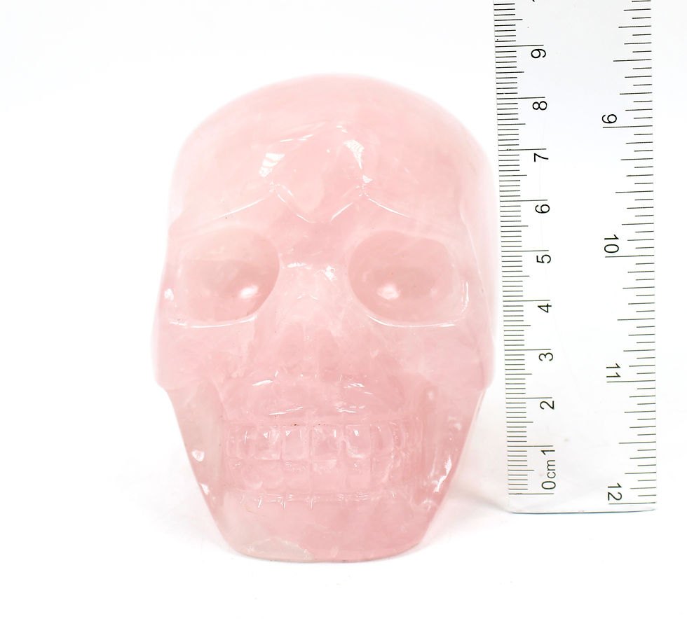 Thumbnail: Rose Quartz Skull