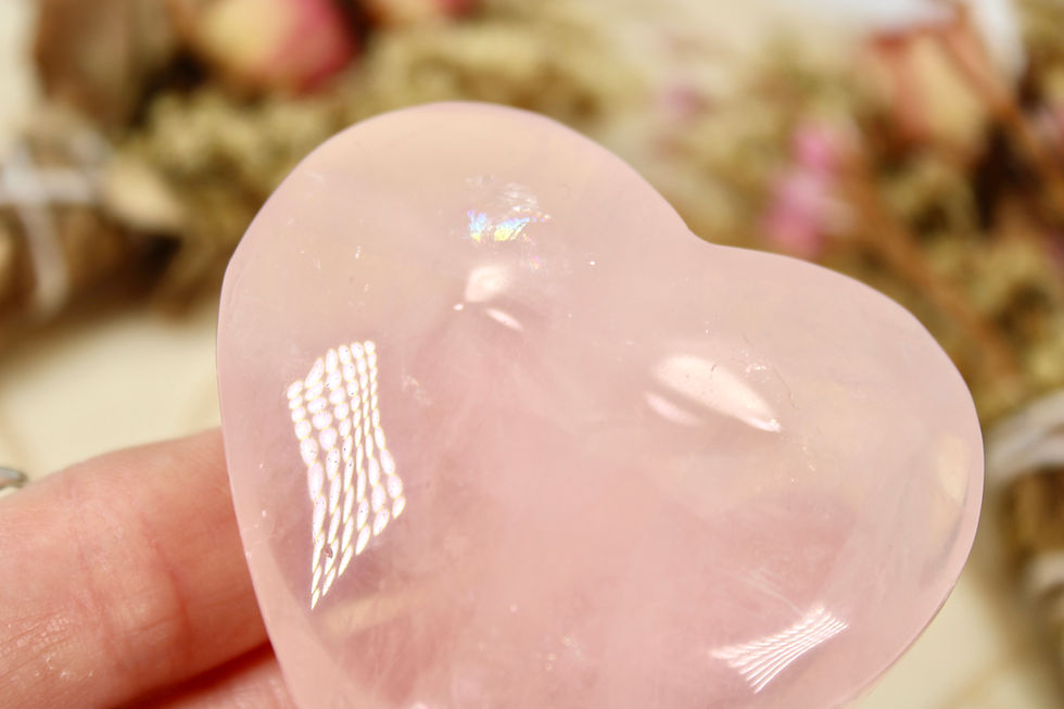 Thumbnail: Rose Quartz Heart Carving