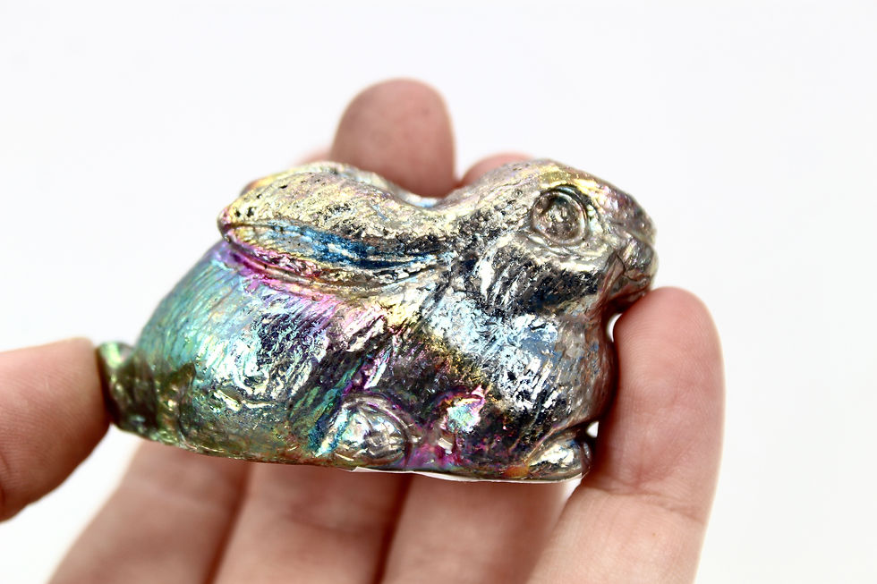 Thumbnail: Bismuth Rabbit Carving