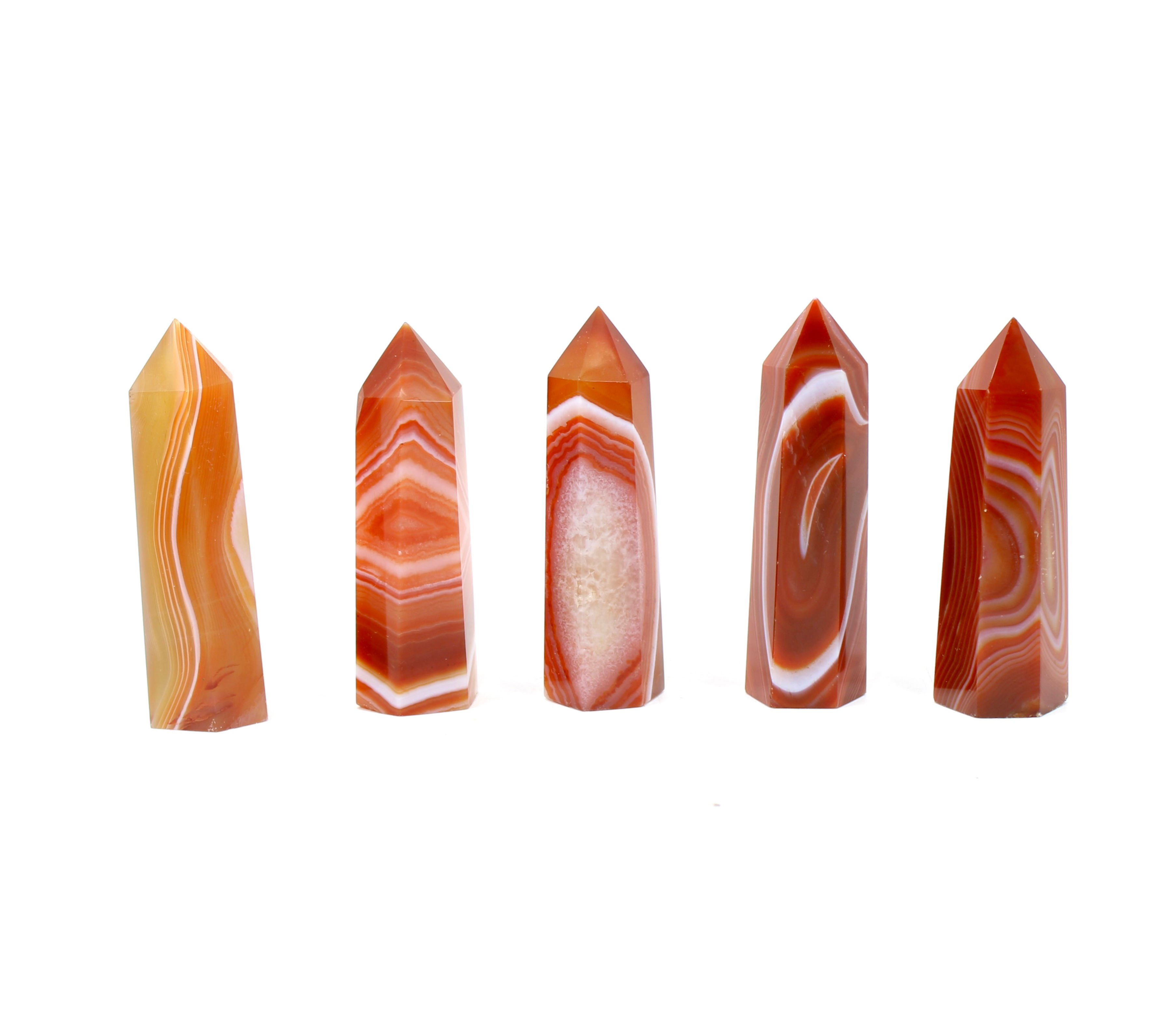 Carnelian Crystal Point