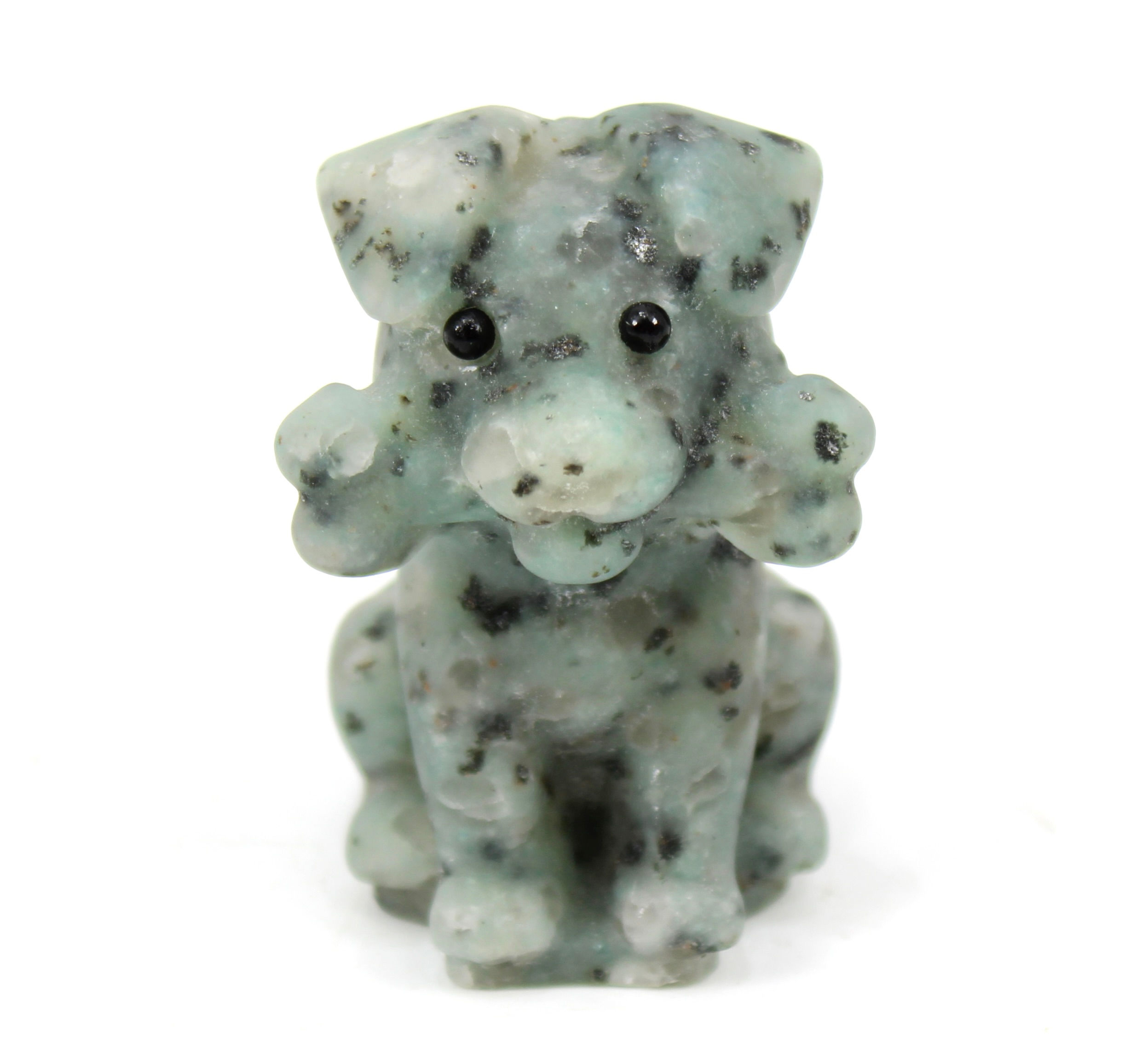 Lotus Jasper Crystal Dog