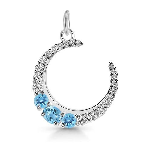 アクセサリー PS: Blue Moon Silver Pendant TP3331 PS: Blue Moon Silver Pendant
