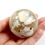 Thumbnail: Flower Agate Crystal Sphere with Green Inclusions