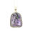 Thumbnail: Charoite Sterling Silver Plated Pendant