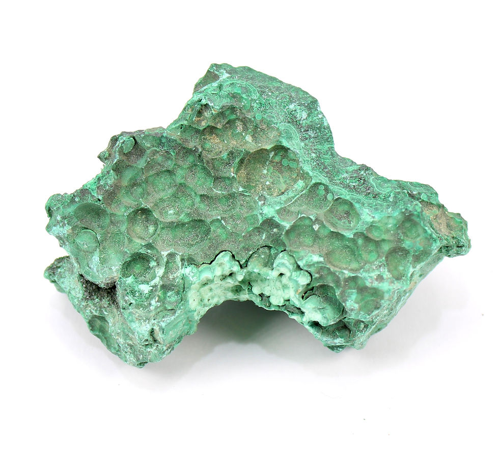 Thumbnail: Silky Malachite Specimen - Rare