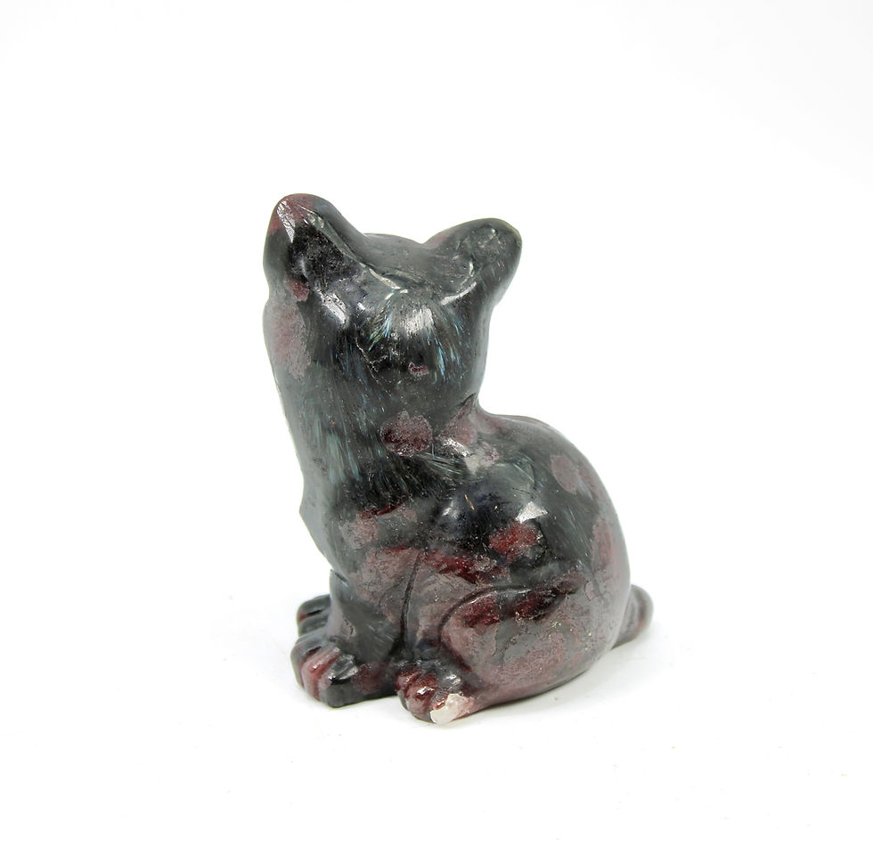 Thumbnail: Garnet Sitting Cat