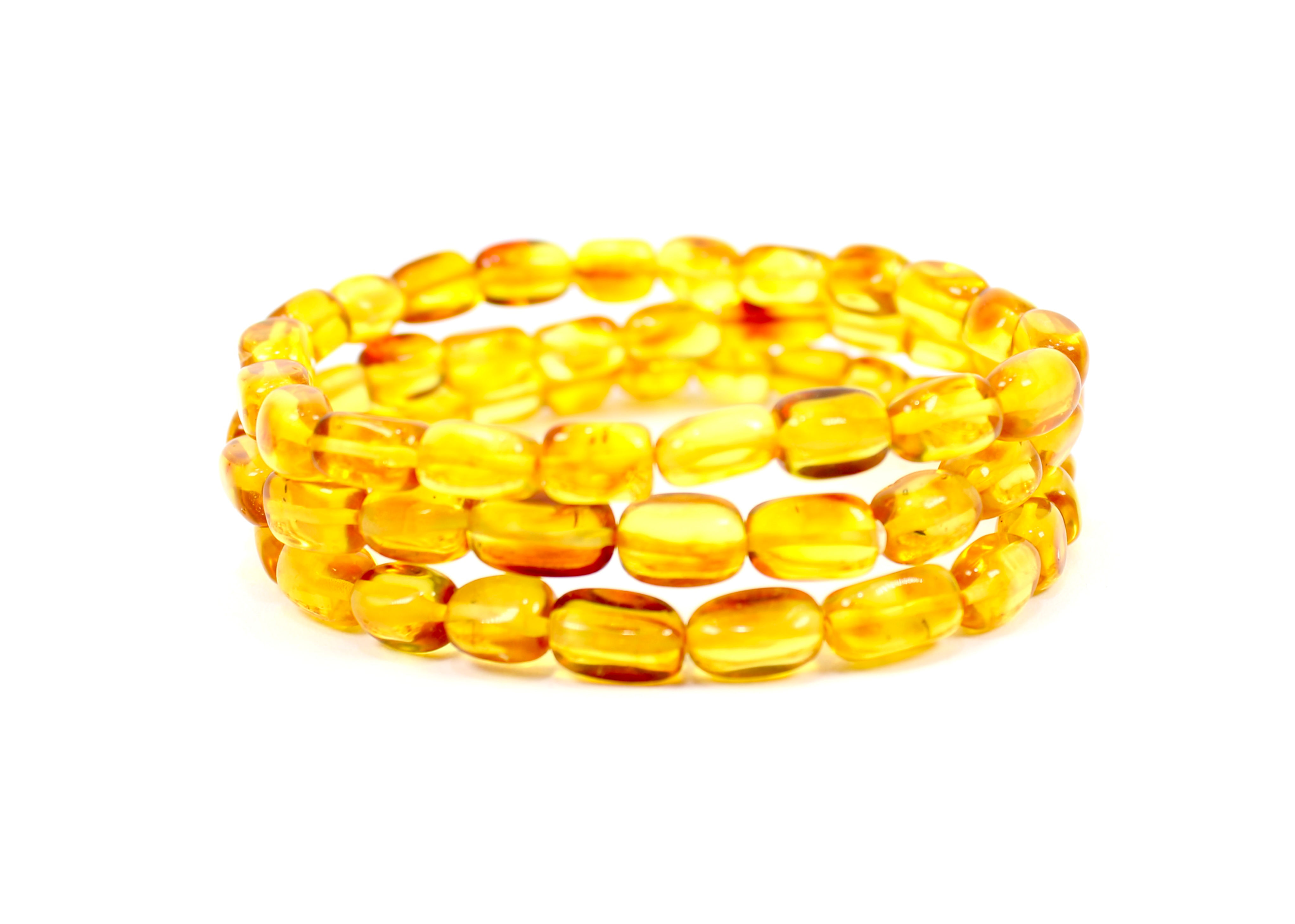 Baltic Amber Bead Bracelet