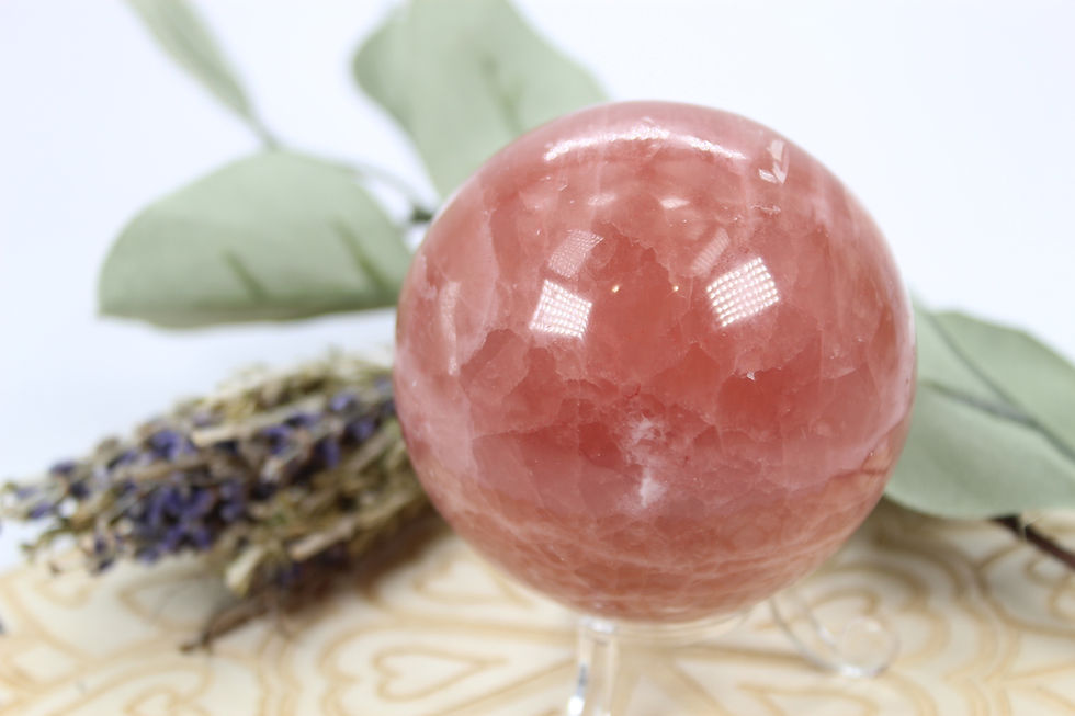 Thumbnail: Rose Calcite Sphere