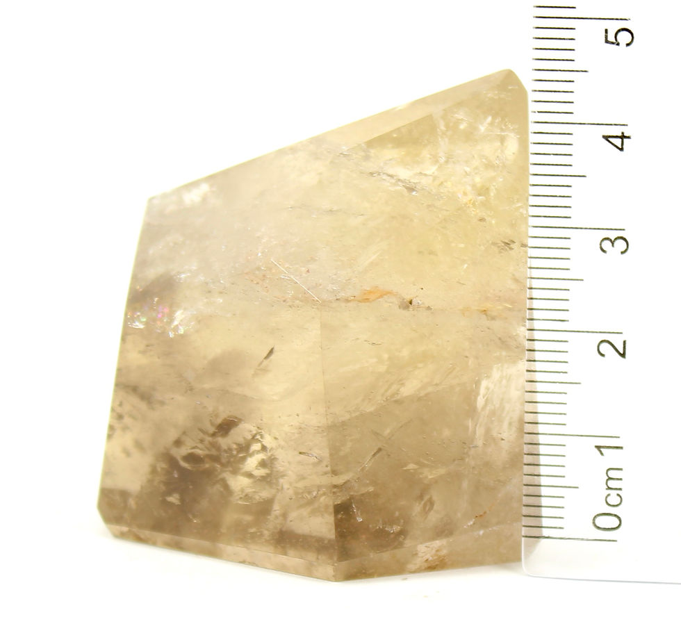 Thumbnail: Natural Brazilian Citrine Rainbow Freeform