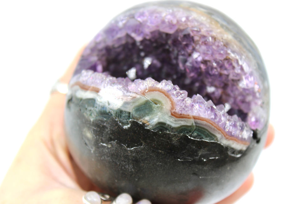 Thumbnail: Amethyst Druzy Cave Sphere