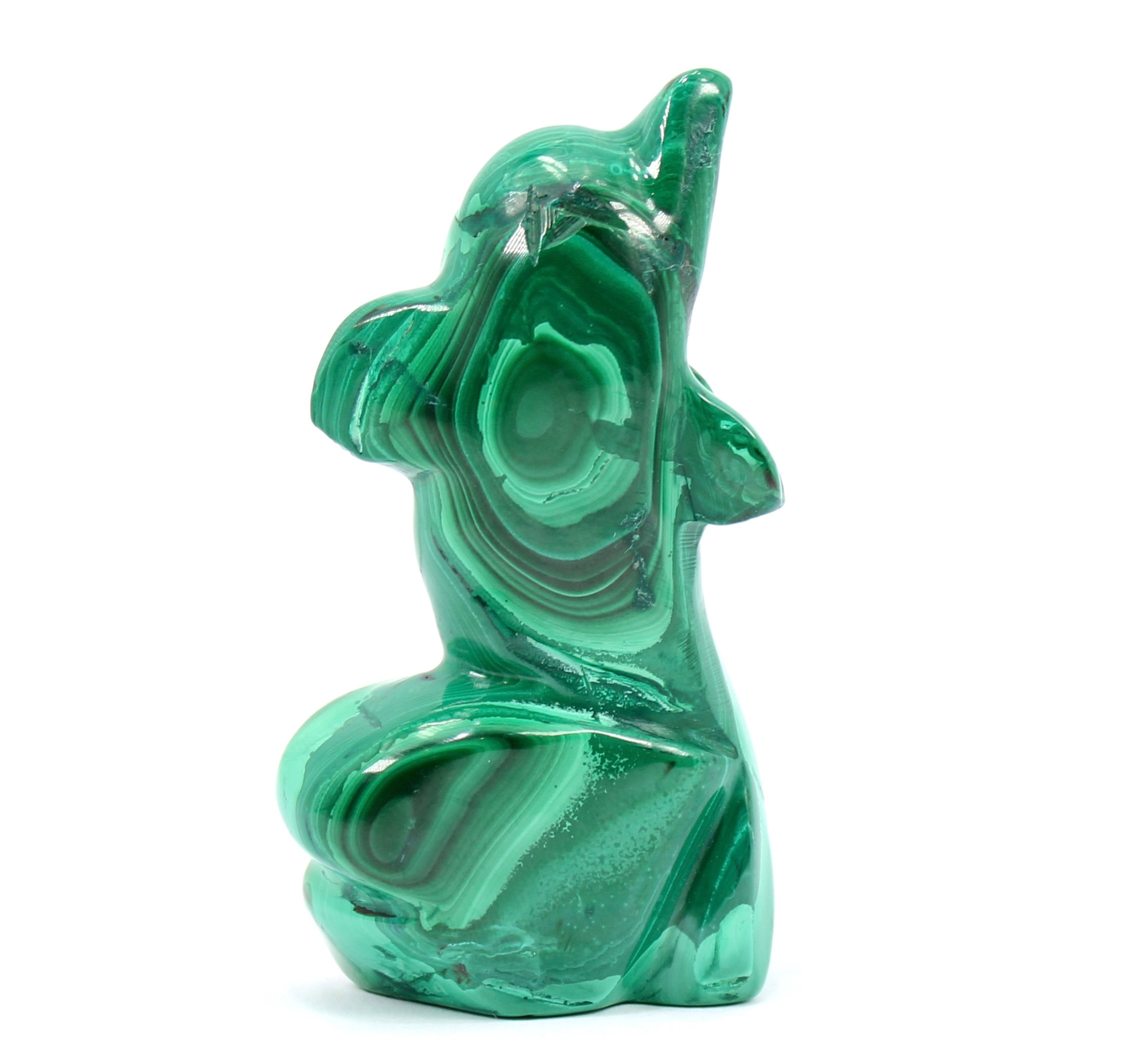 Malachite Polished Dolphin