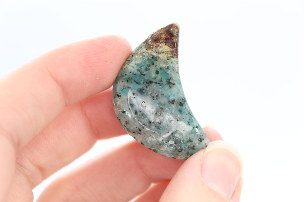 Thumbnail: Amazonite Moon Carving
