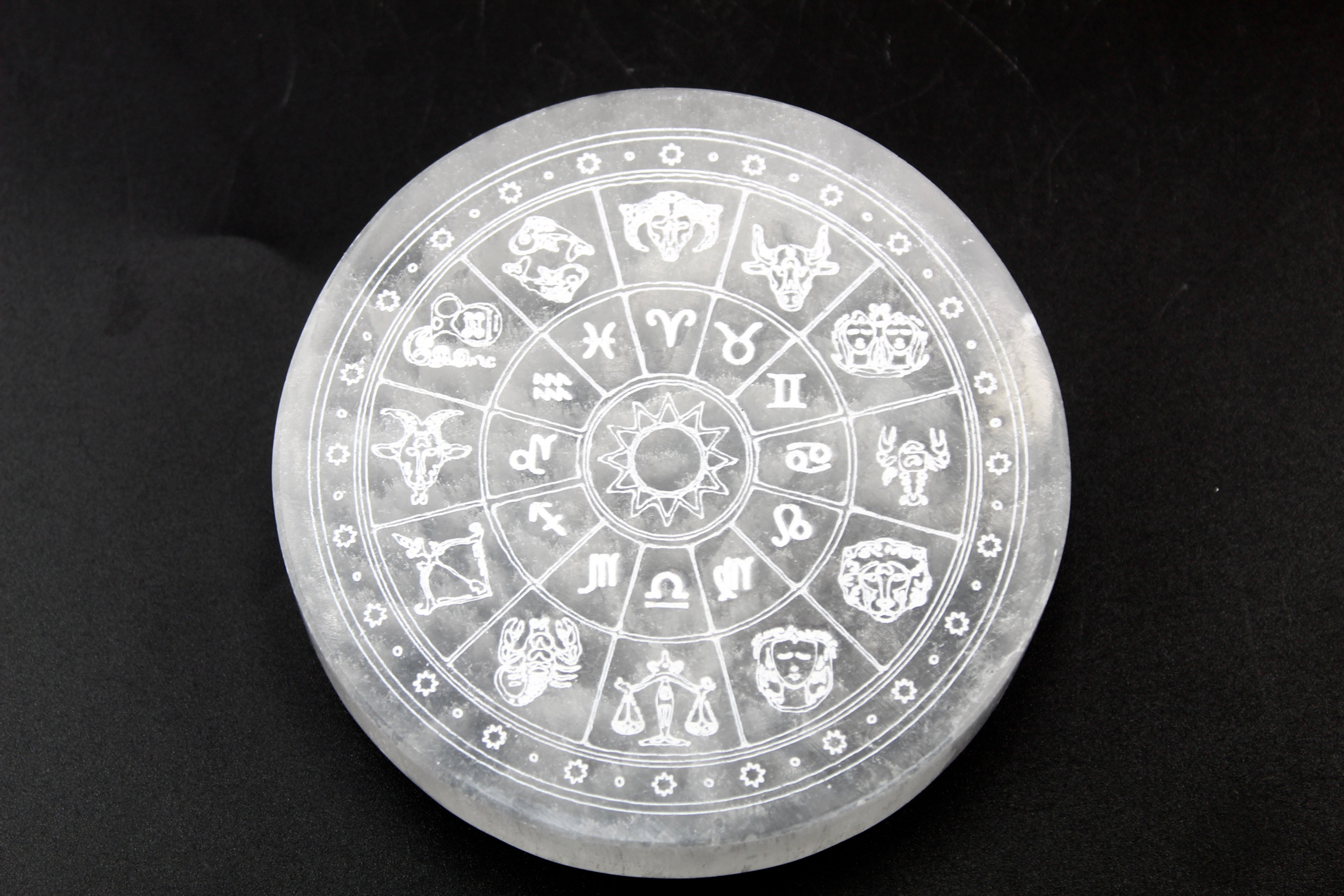 Astrology Selenite Charging Plate