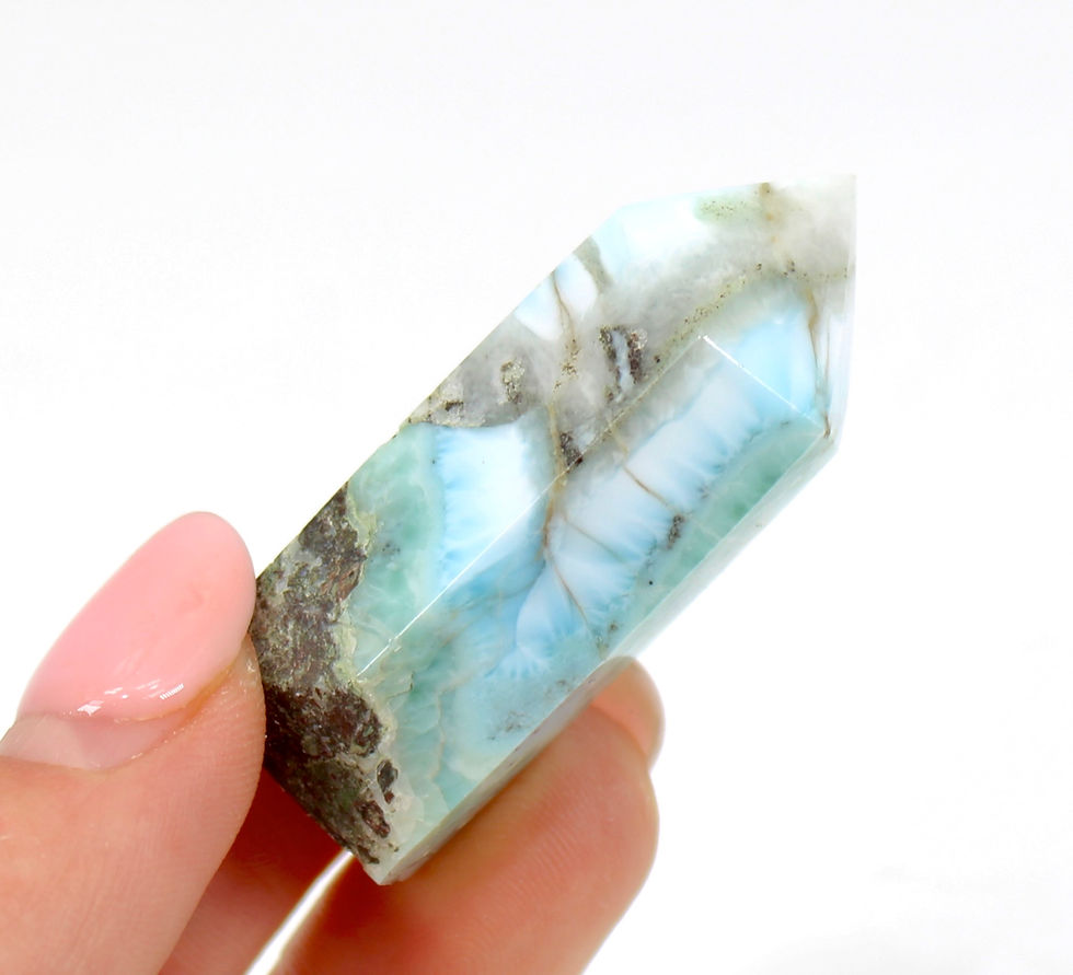 Thumbnail: Larimar Crystal Point