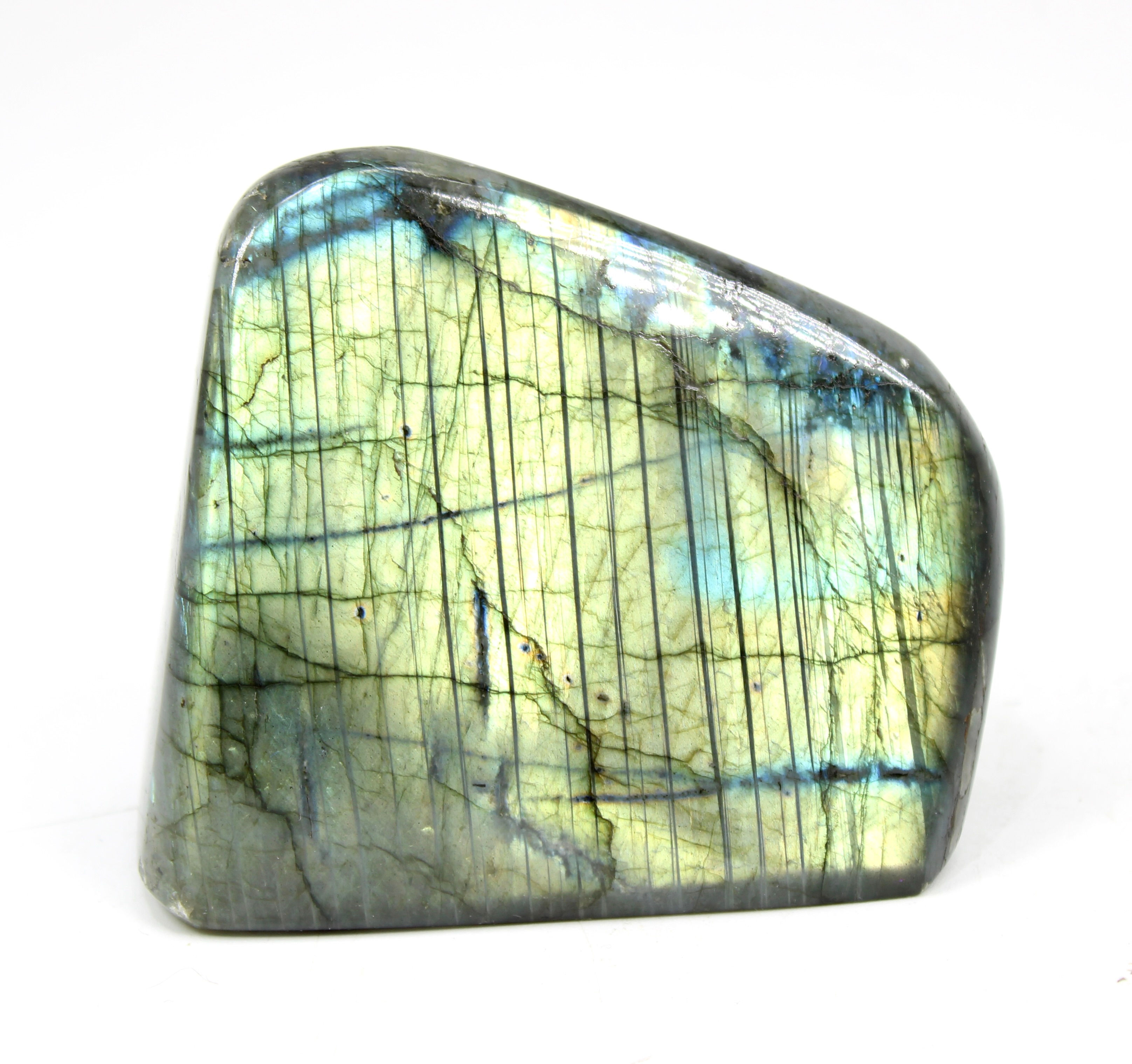 Labradorite Blue and Green Flash Freeform