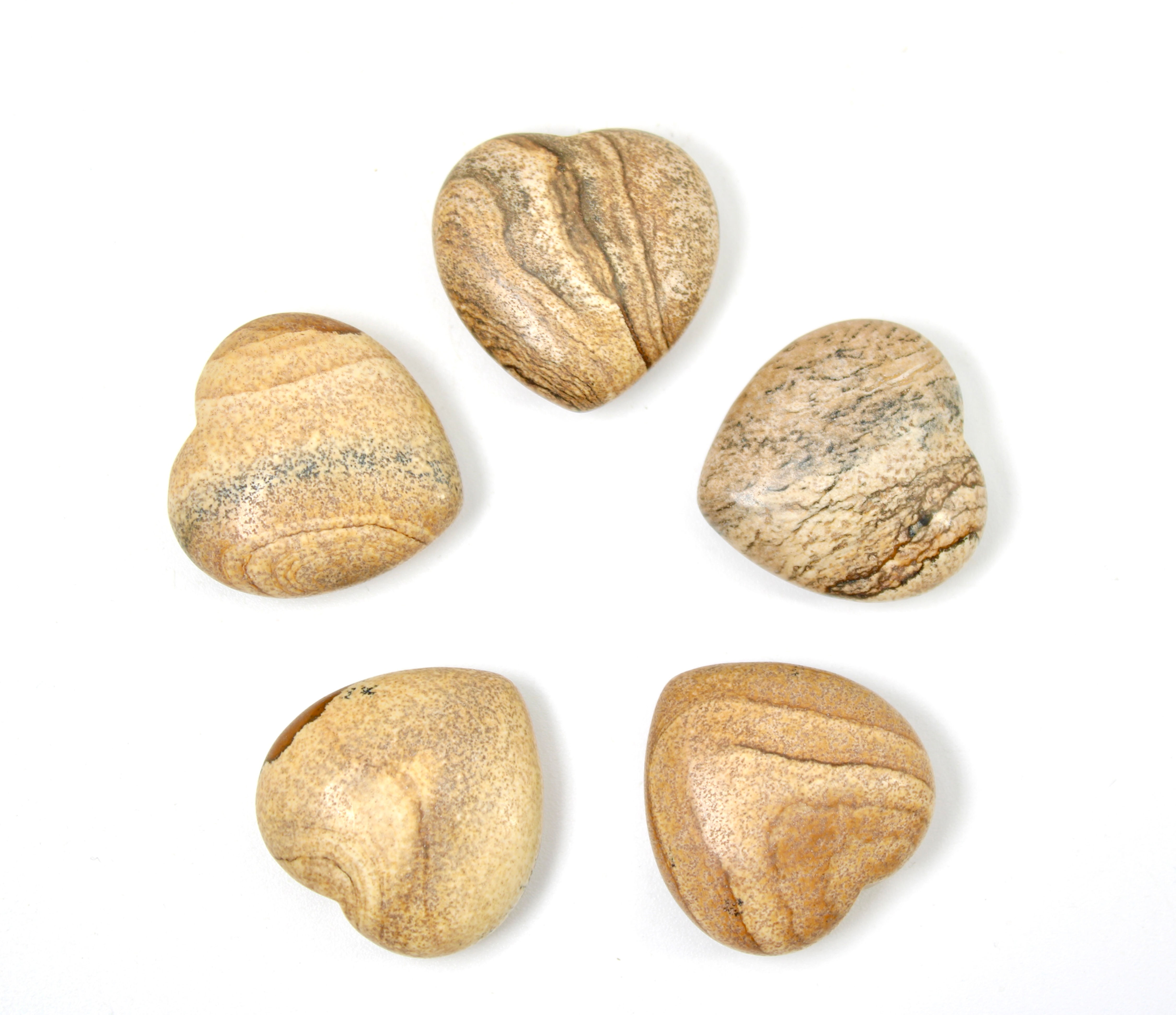 Picture Jasper pocket Love Heart