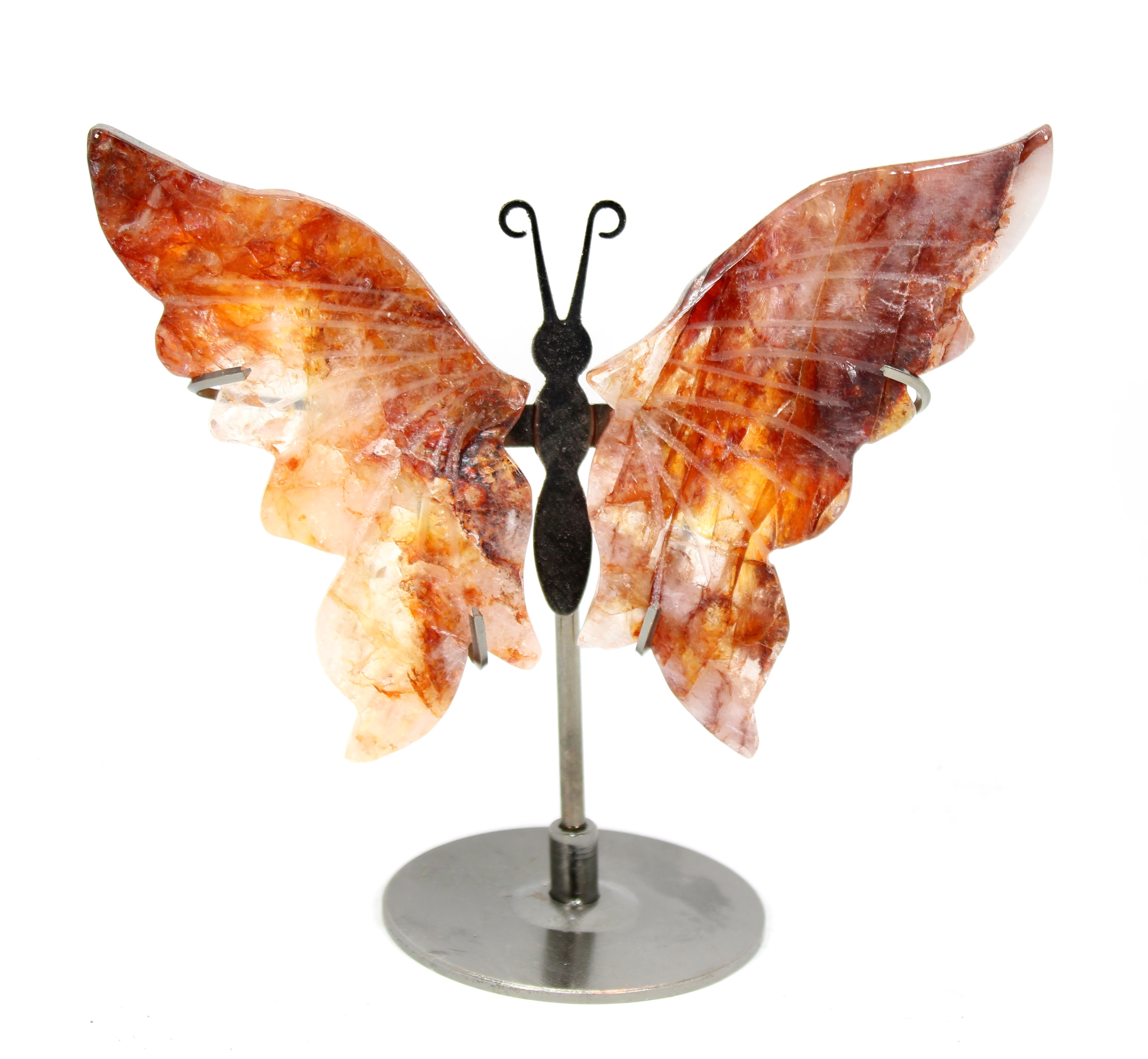 Fire Quartz Butterfly Wings
