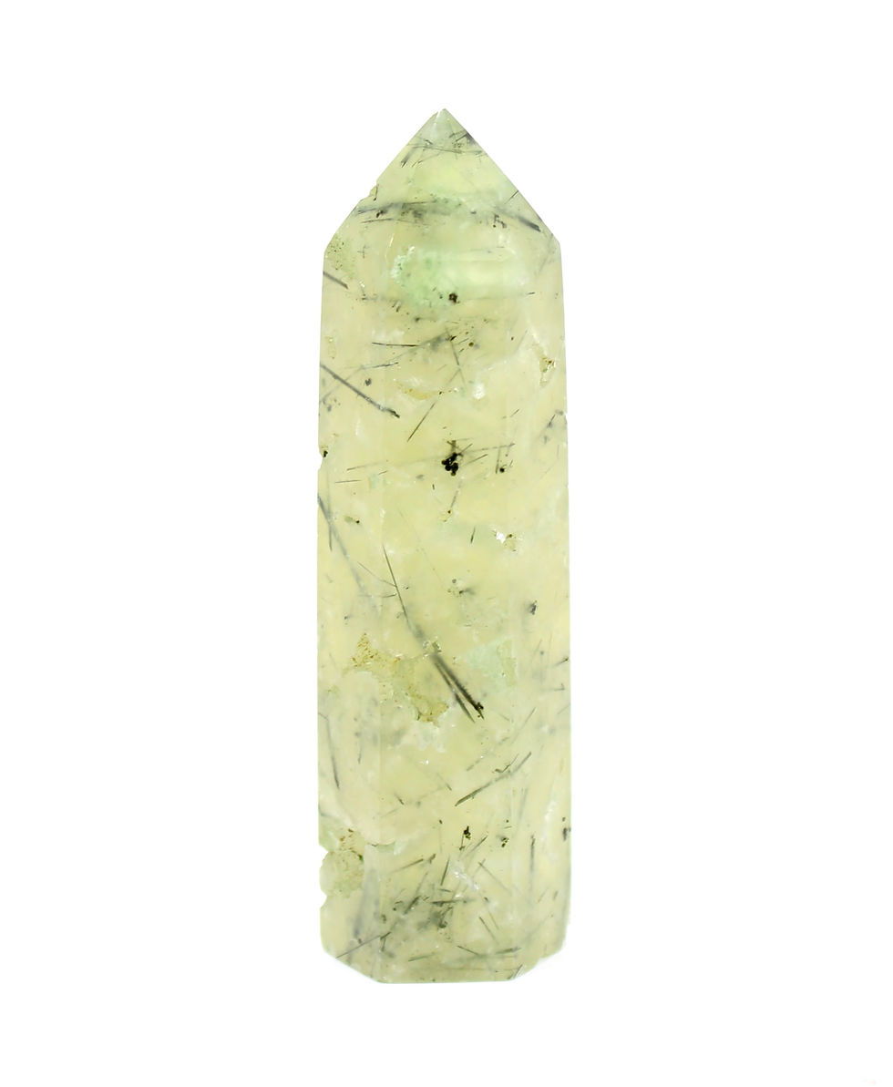 Thumbnail: Prehnite Point with Druzies