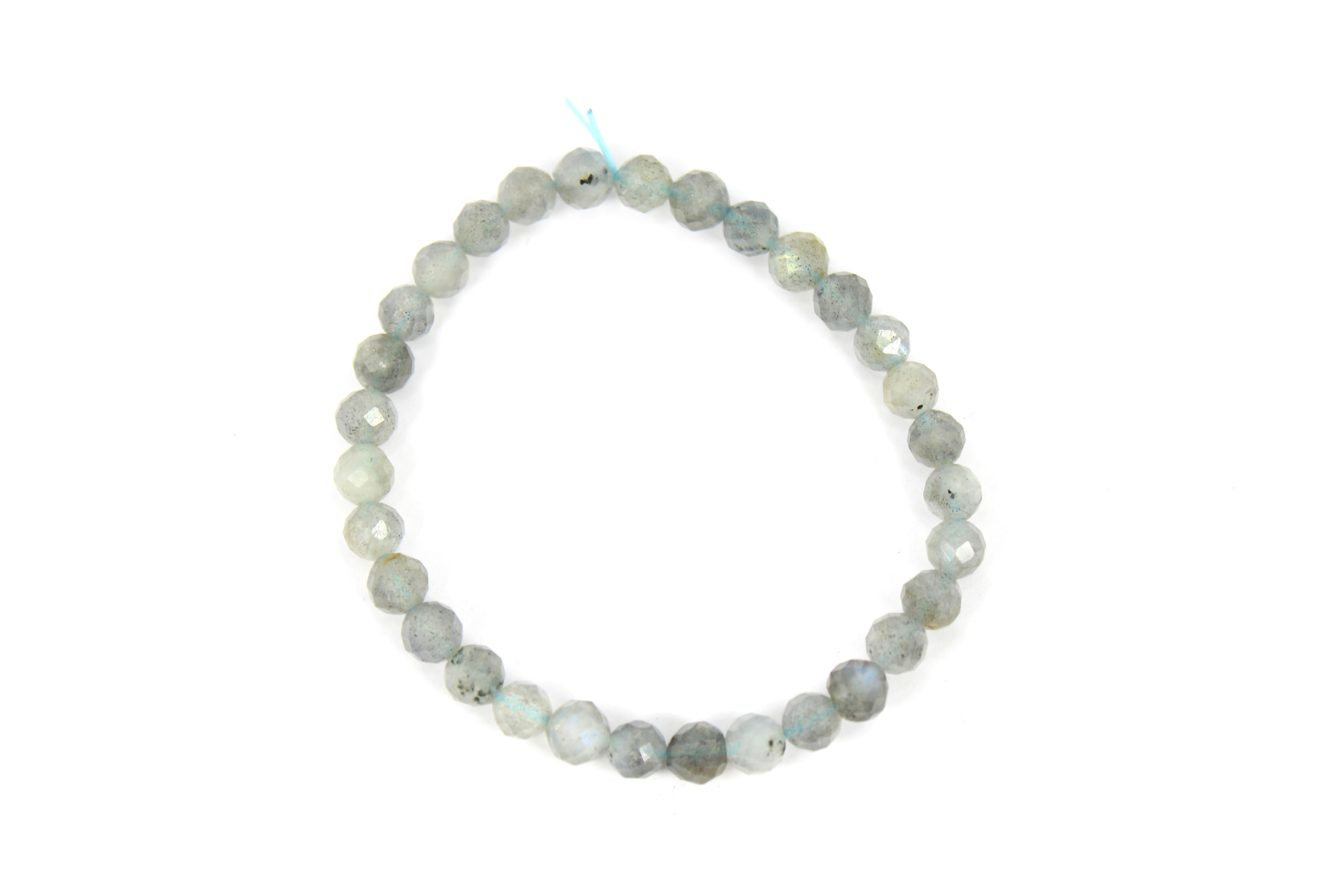 Labradorite Faceted Bead Bracelet