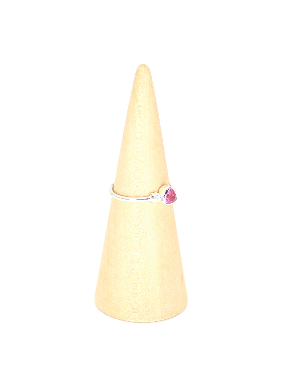 Thumbnail: Pink Tourmaline 925 Sterling Silver Ring (7.5/P)