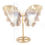 Thumbnail: Flower Agate Butterfly Wings with Stand