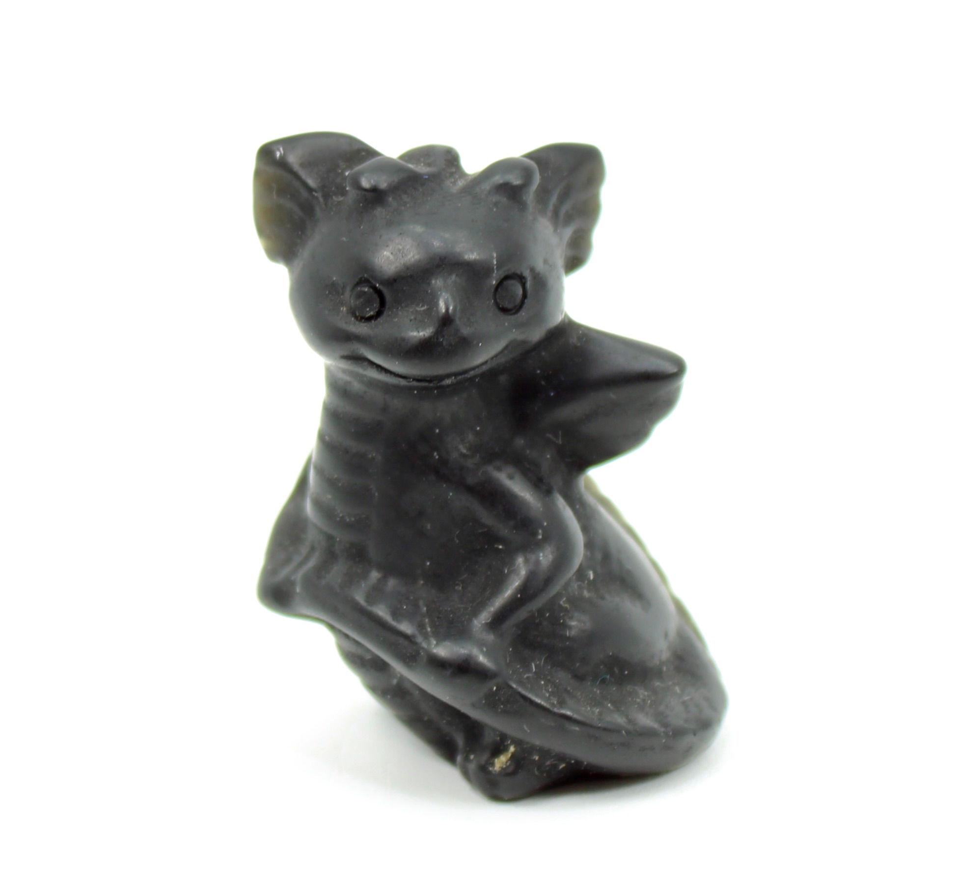 Obsidian Dragon Carving