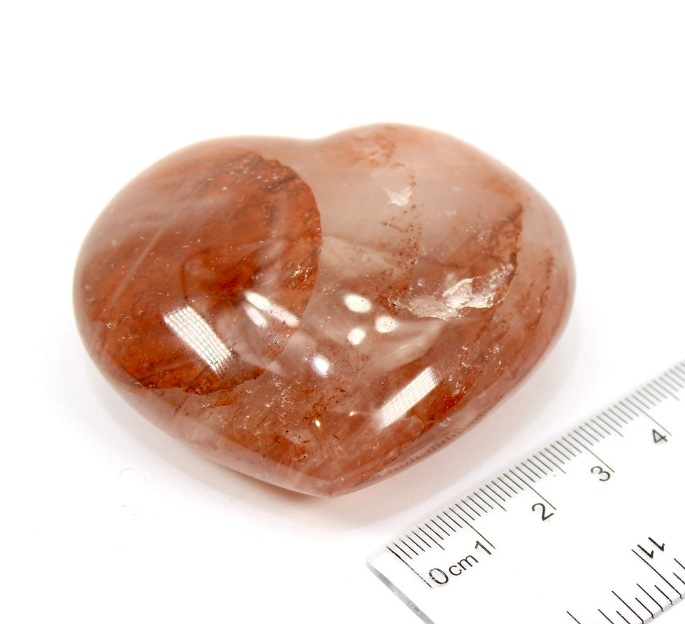 Thumbnail: Fire Quartz Heart