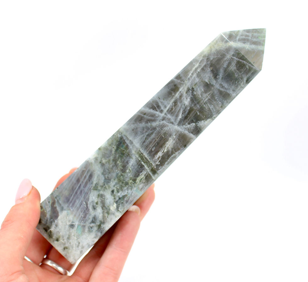 Thumbnail: Pink Labradorite Point