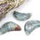 Thumbnail: Amazonite crystal crescent moon polished carvings