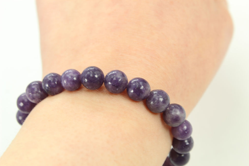 Thumbnail: Lepidolite Bead Bracelet