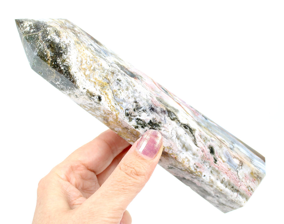 Thumbnail: Ocean Jasper Crystal Point
