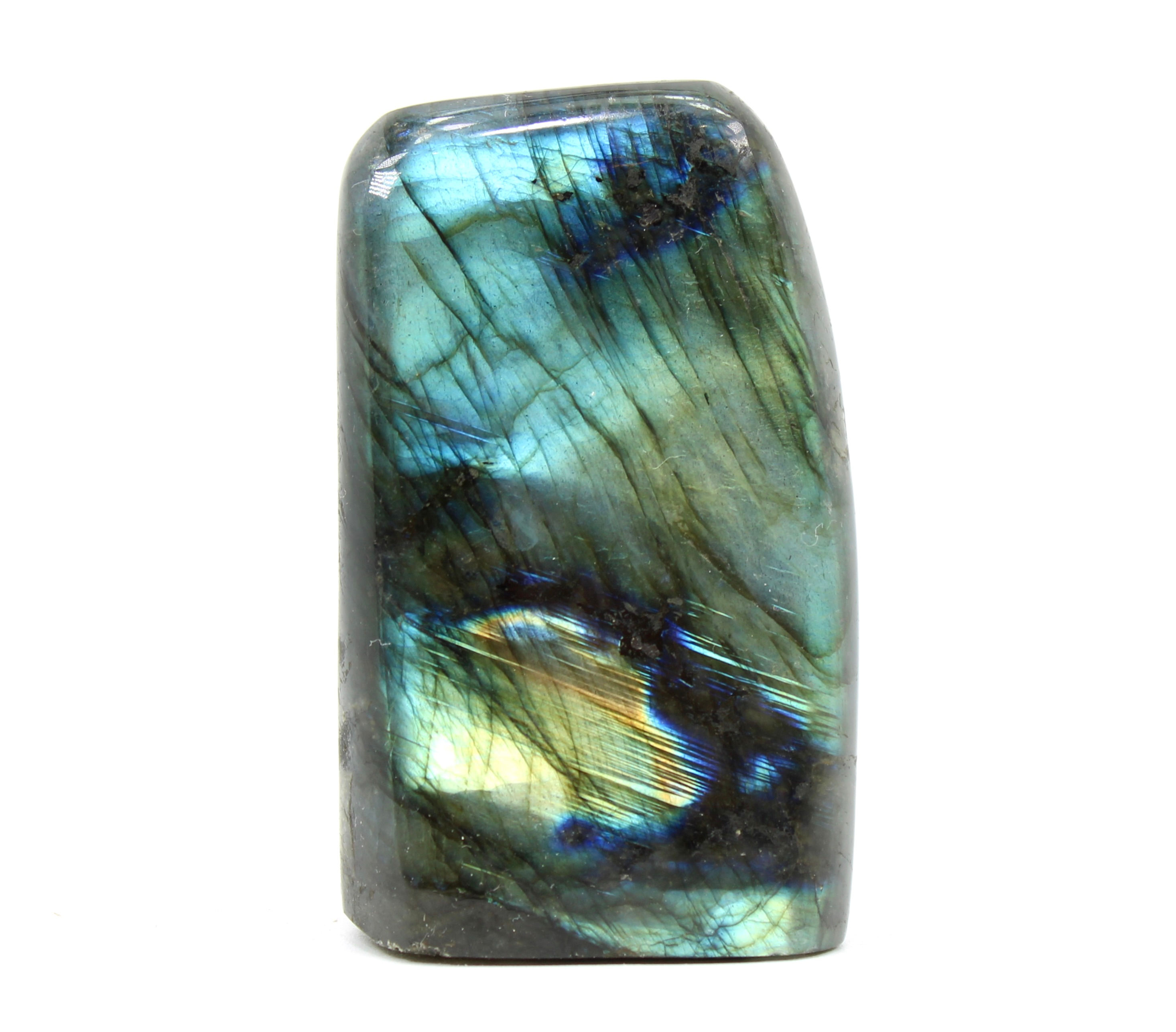 Labradorite Blue and Gold Flash Freeform