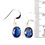 Thumbnail: Kyanite 925 Sterling Silver Drop Earrings