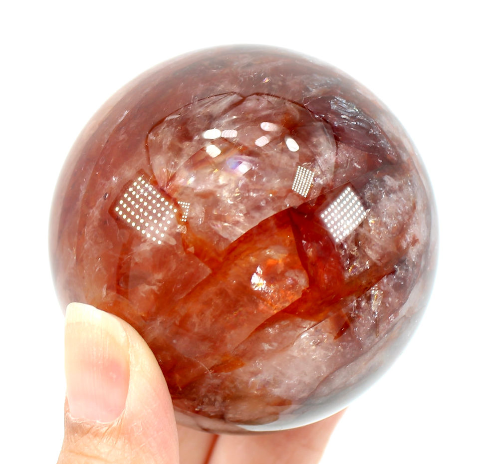 Thumbnail: Fire Quartz Sphere