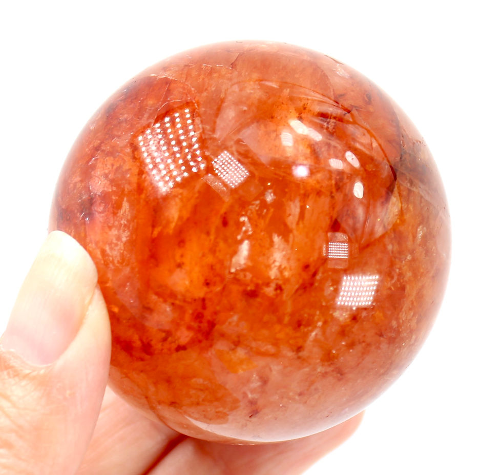 Thumbnail: Fire Quartz Sphere