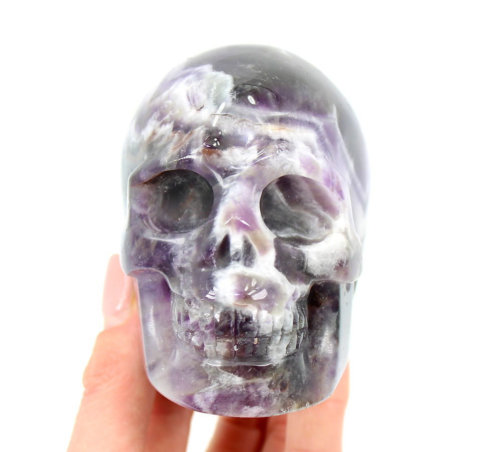 Thumbnail: Chevron Amethyst Skull
