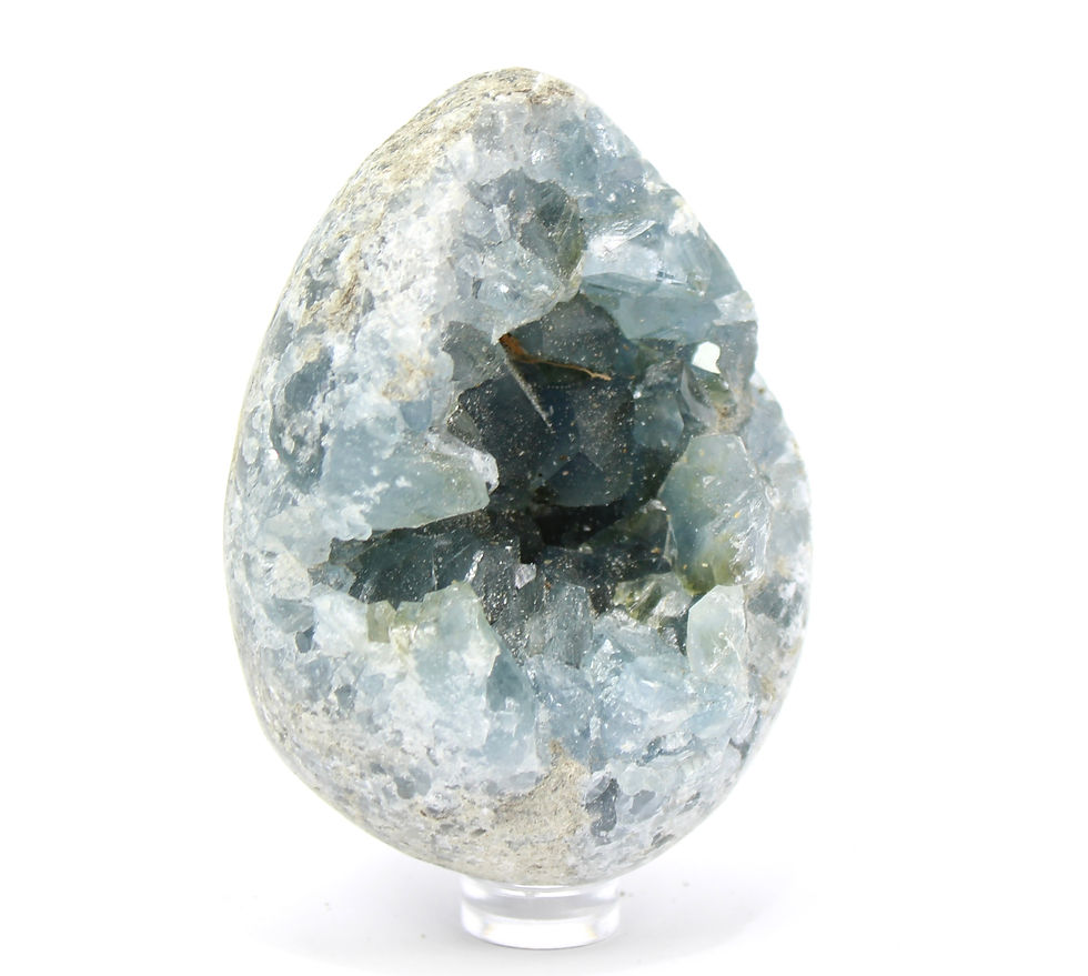 Thumbnail: Celestite Crystal Egg