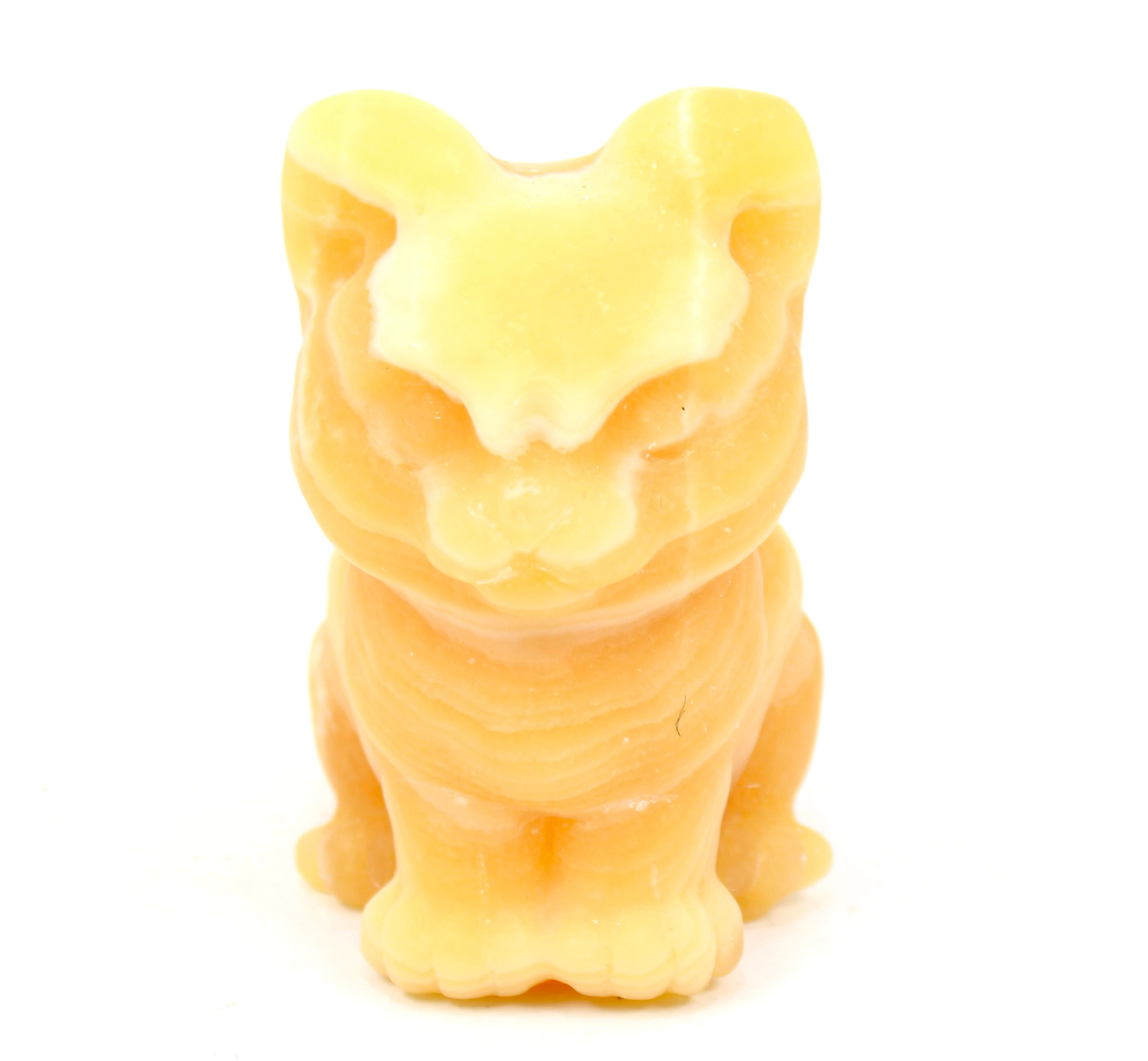 Orange Calcite Cat