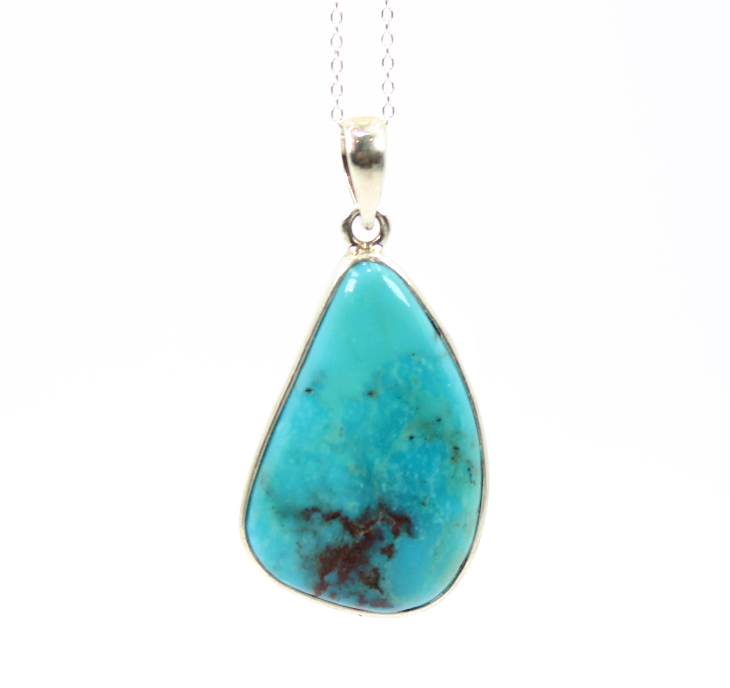 Turquoise 925 Sterling Silver Pendant