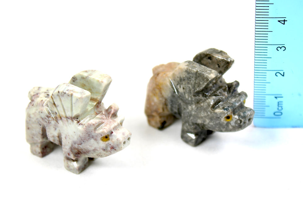 Thumbnail: Scottish Jasper Flying Pig Carving