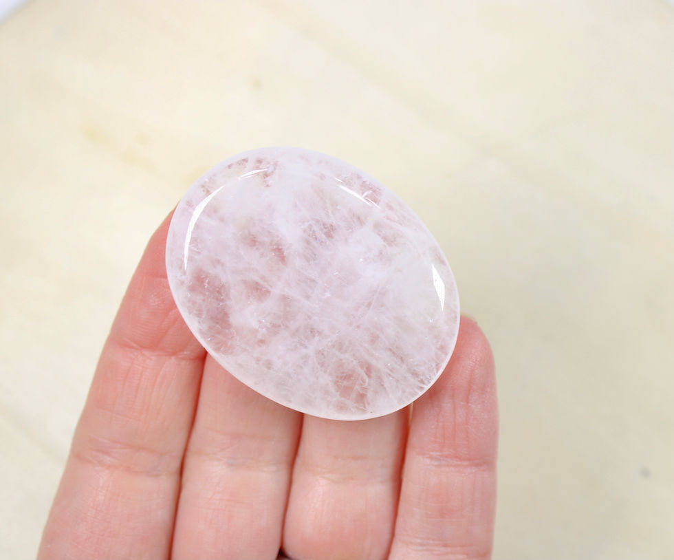 Thumbnail: Clear Quartz Thumb/Worry Stone