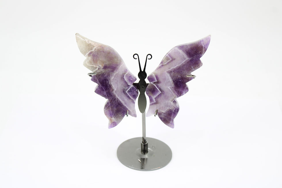 Thumbnail: Chevron Amethyst Butterfly Wings